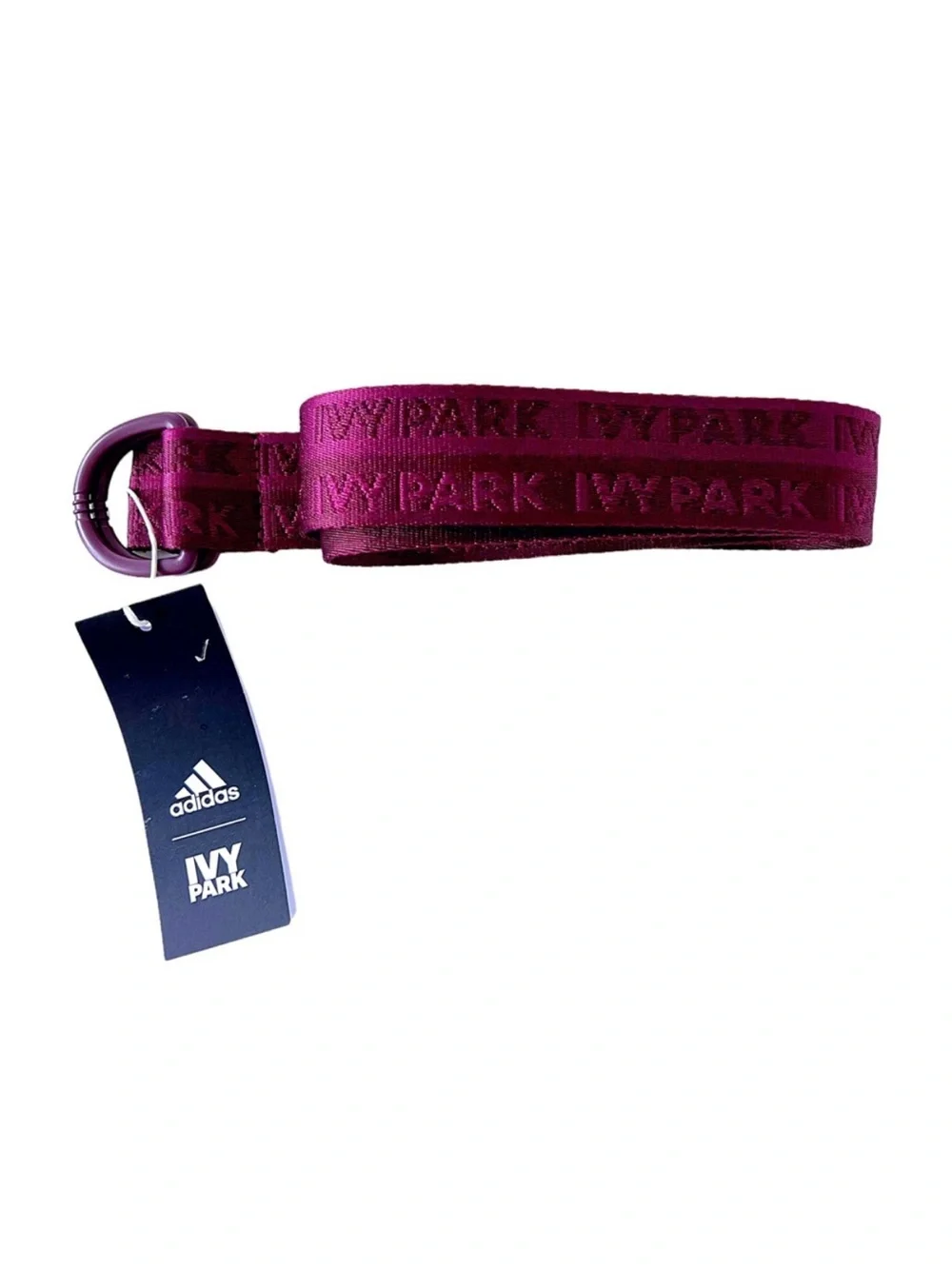 Adidas X IVY PARK Women's Logo Webbing Belt - Plum